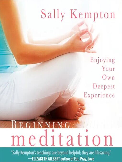 Title details for Beginning Meditation by Sally Kempton - Available